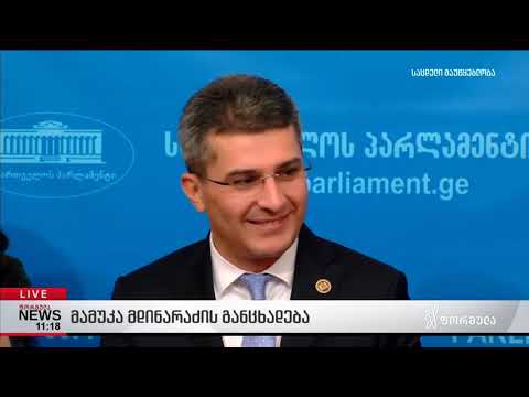 მდინარაძე აქციის დარბევის შესახებ